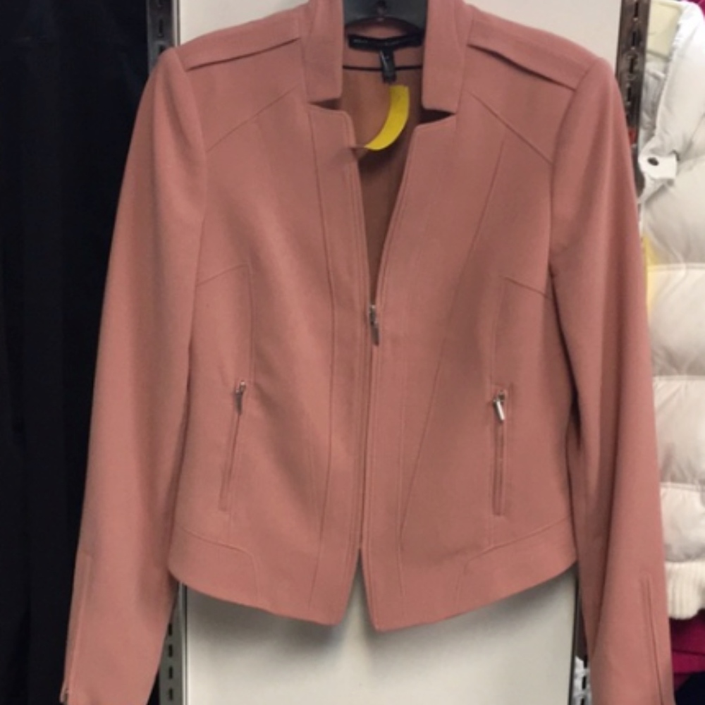 White House Black Market Pink Jacket